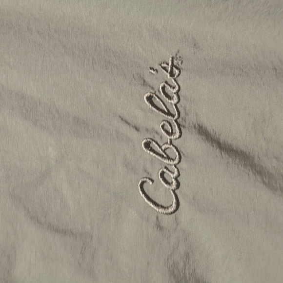 Men's Cabela's khaki full zip coat size medium - Picture 2 of 10